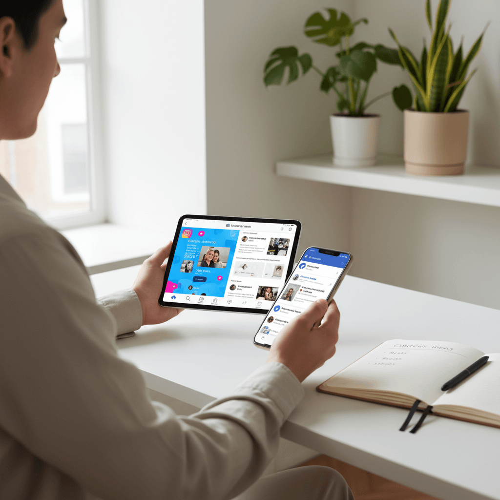 Social media content planning